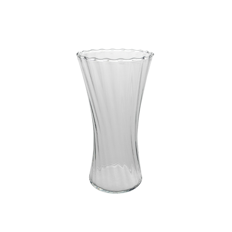 Tall Vase with Twill Lace YD-CGV-203