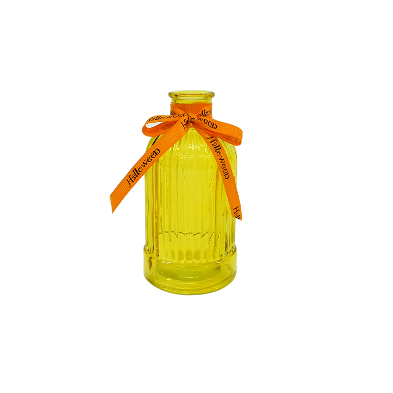 Halloween Striped Lace-Up Glass Bottle YD-HAL-092
