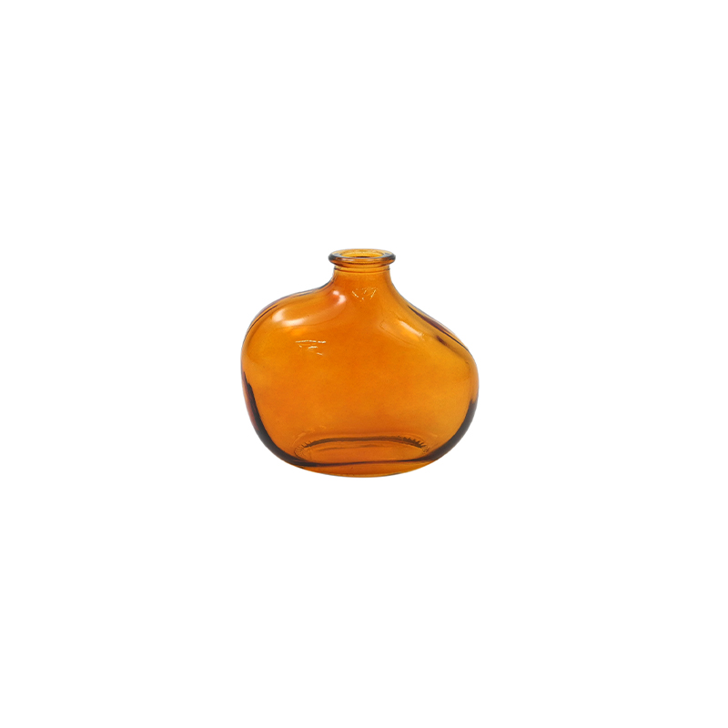 Brown Spray-colored Glass Vase YD-TDH-094