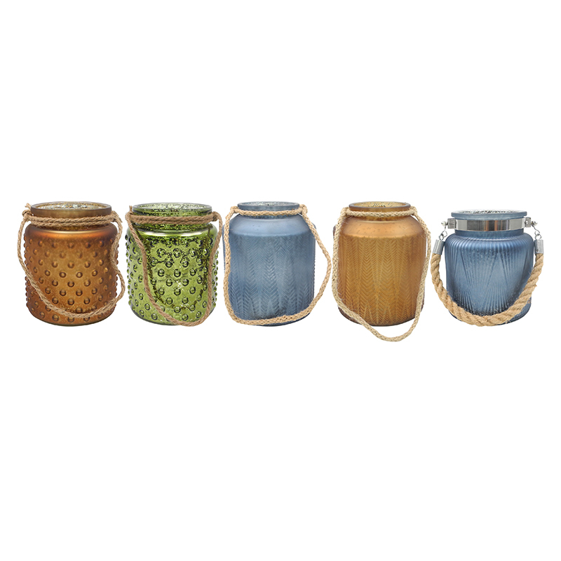 Autumn Hemp Rope Candle Holder YD-TDH-075