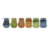 Autumn Striped Glass Vase YD-TDH-077