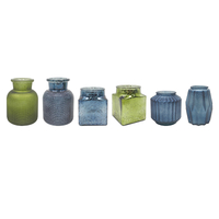Cold-toned Glass Vase in Autumn YD-TDH-076