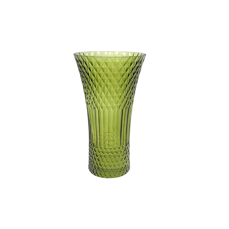 Autumn Spray-colored Glass Vase YD-TDH-061