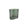 Green Striped Spray-colored Glass Vase YD-TDH-088