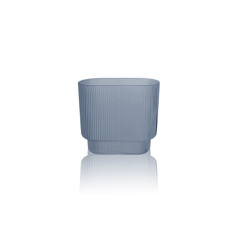 Ocean Series Frosted Glass Vase YD-OBS-080