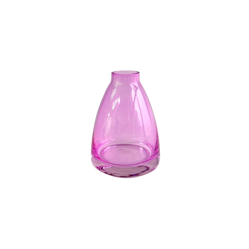 Valentine's Day Purple Glass Vase YD-VL-038