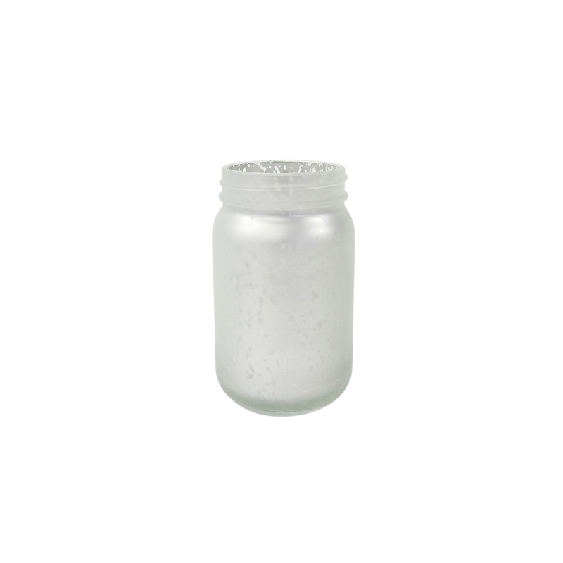 Halloween Electroplated Corroded Glass Bottle YD-HAL-066