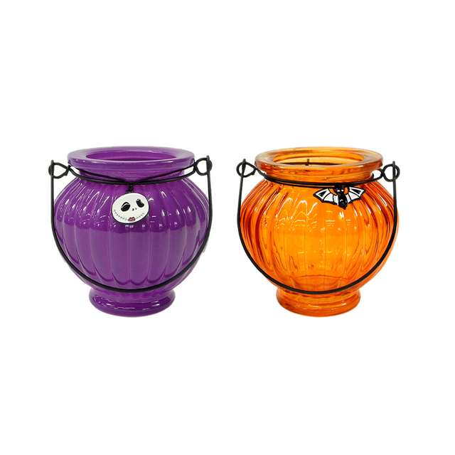 Halloween Glass Candle Holder YD-HAL-042