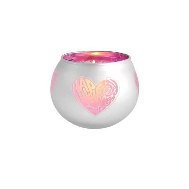 Spherical Heart Pattern Wax Bottle YD-VL-073