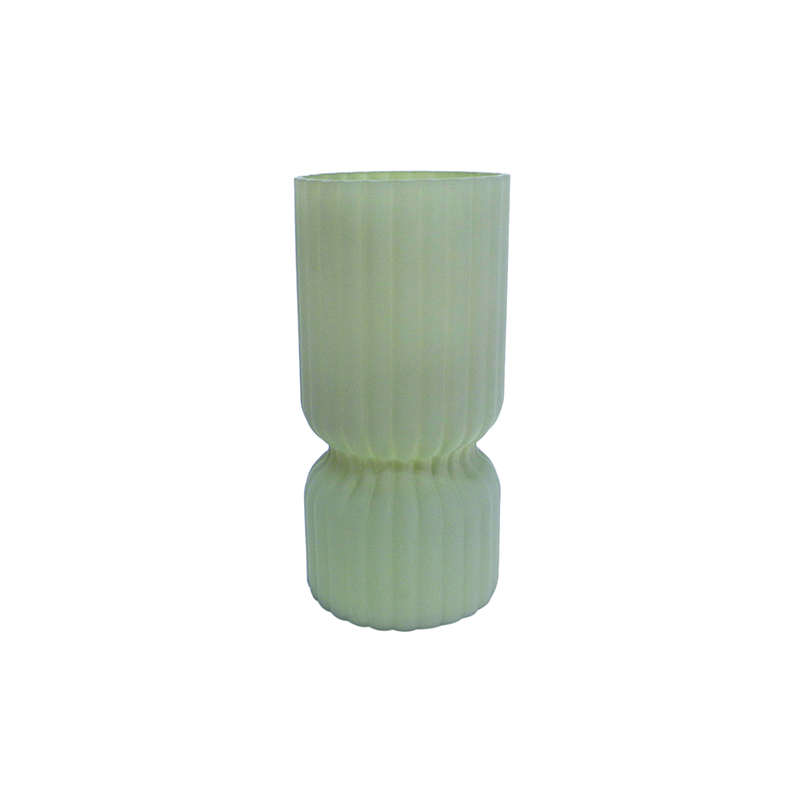 Cylinder Striped Frosted Vase YD-ND-264