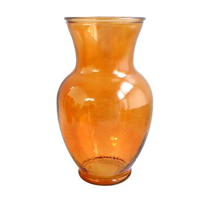 Yorklsun Glassware Orange Glass Vase YD-TDH-022