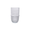 Striped Embossed Glass Vase YD-CGV-099