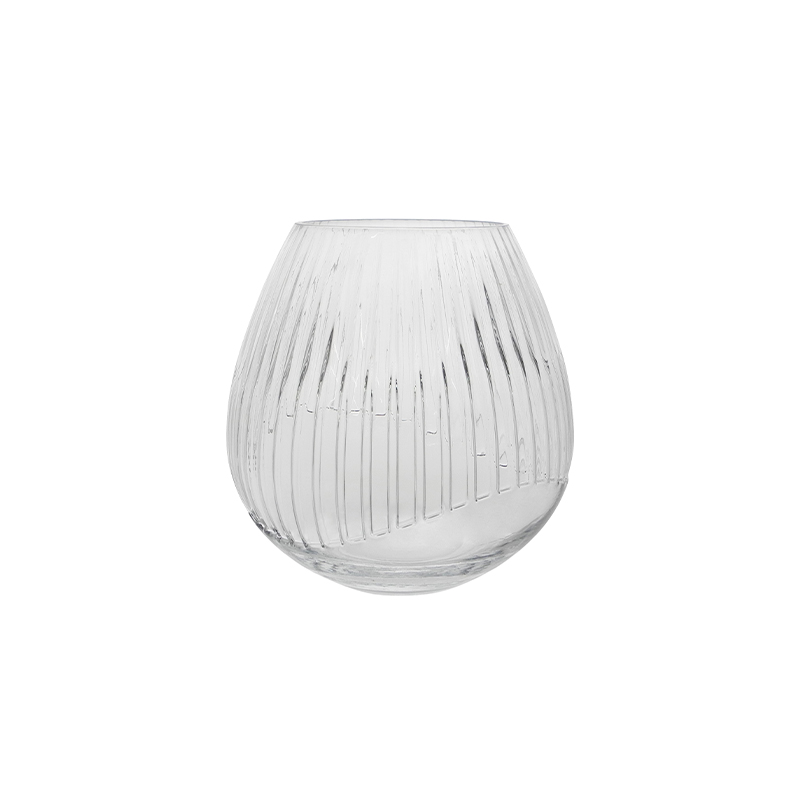 Line Relief Glass Vase YD-CGV-116