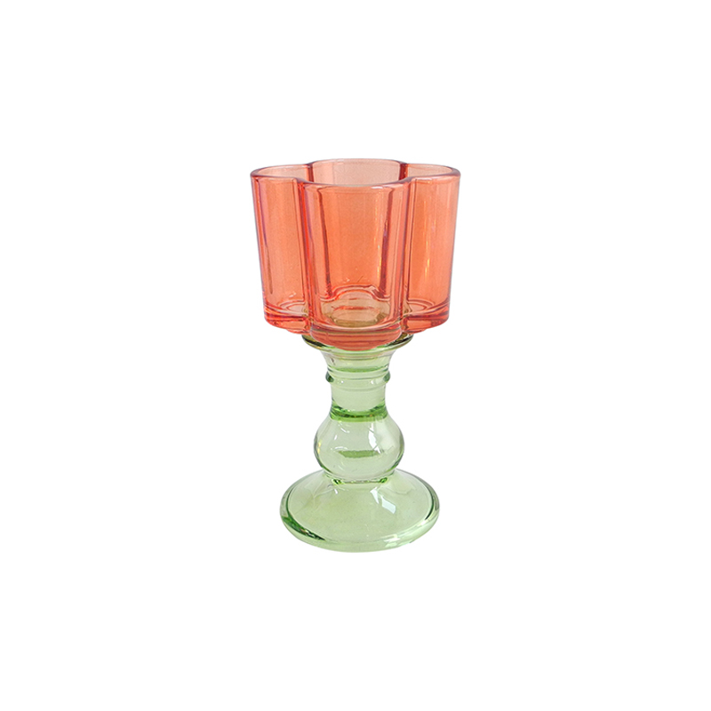 Orange Petal Candle Holder YD-HDWC-225