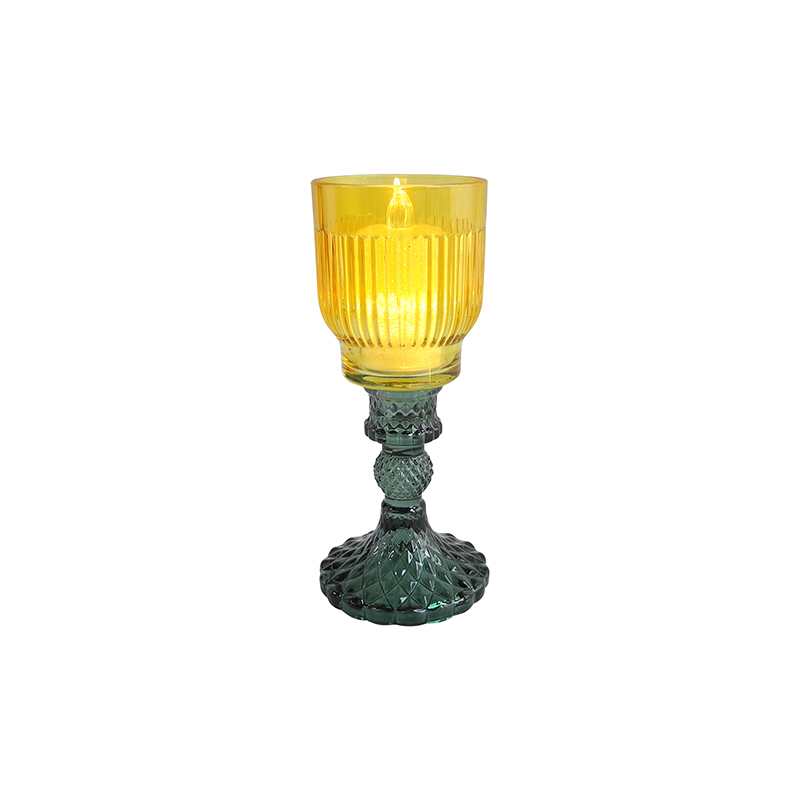 Yellow-green Modern Candle Holder YD-HDWC-231