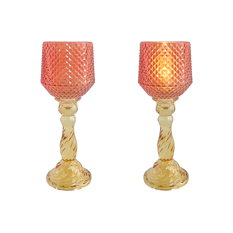Spliced ​​modern Candle Holder YD-HDWC-219