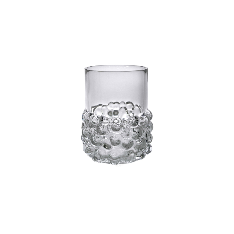 Ball Segmented Relief Glass Vase YD-CGV-166