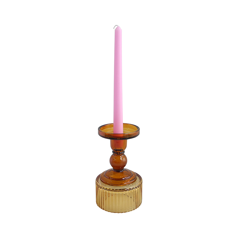 Brown Color Dual-purpose Modern Candle Holder YD-HDWC-202