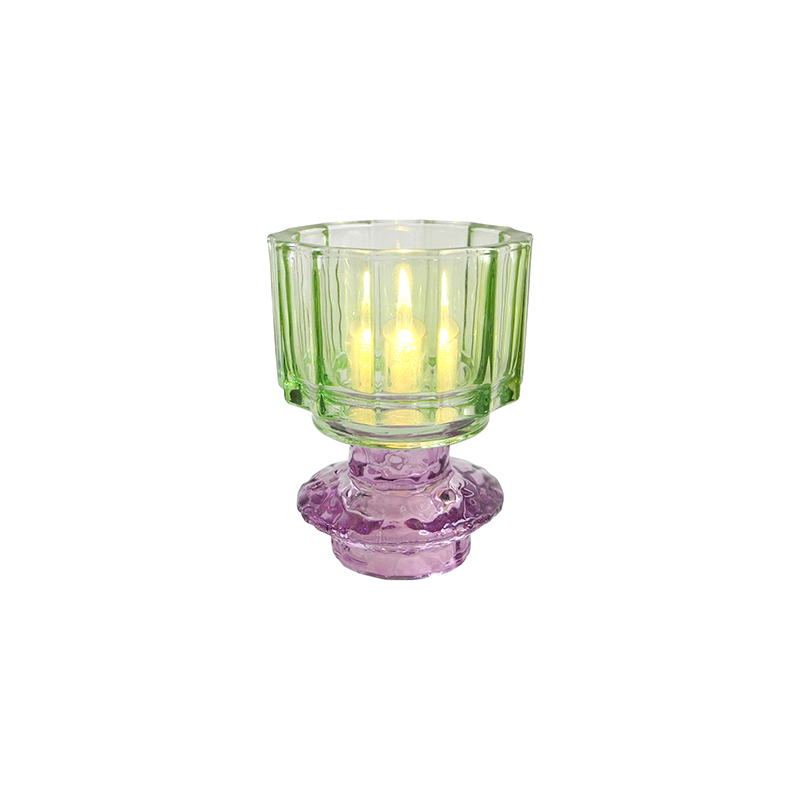 Grape Color Modern Candle Holder YD-HDWC-214