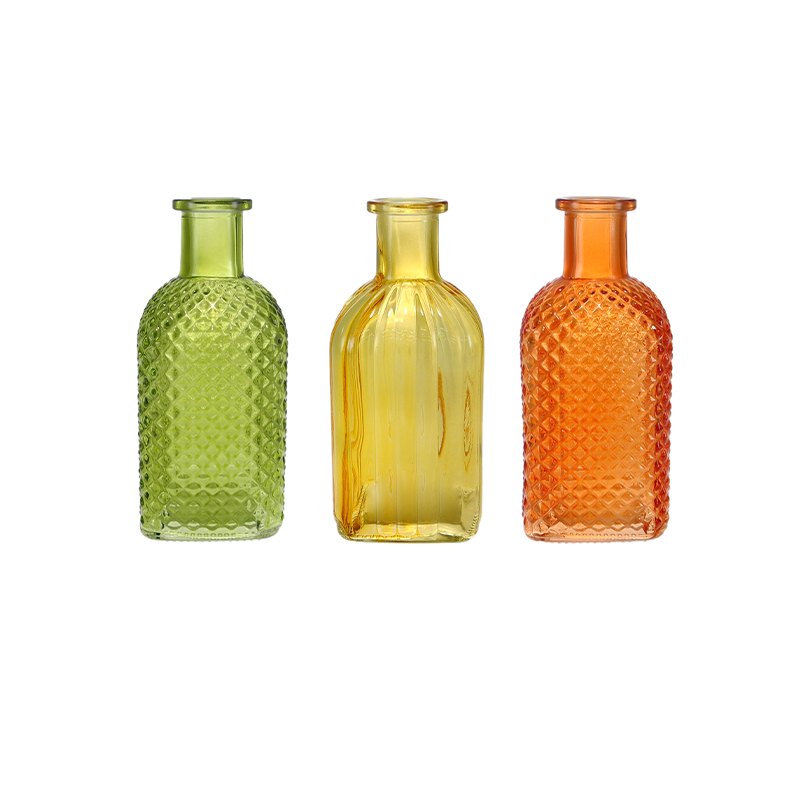 Diamond-patterned Colored Spray Flower Bud Vase YD-SS-144