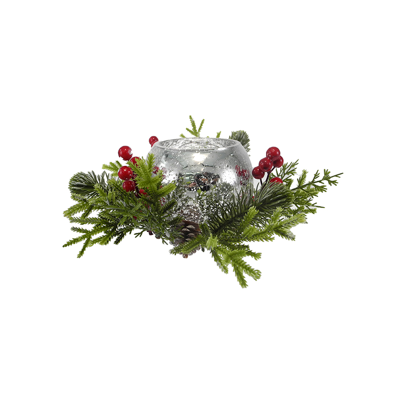 Electroplated Broken Candleholder YD-CX-178