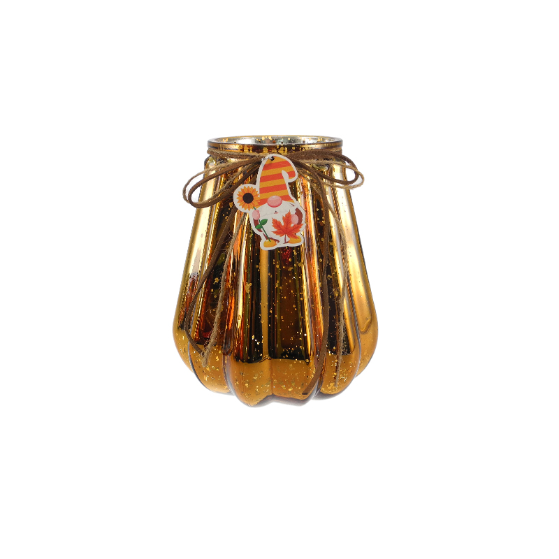 Card-hung Decorative Electroplated Silver Candleholder YD-TDH-163