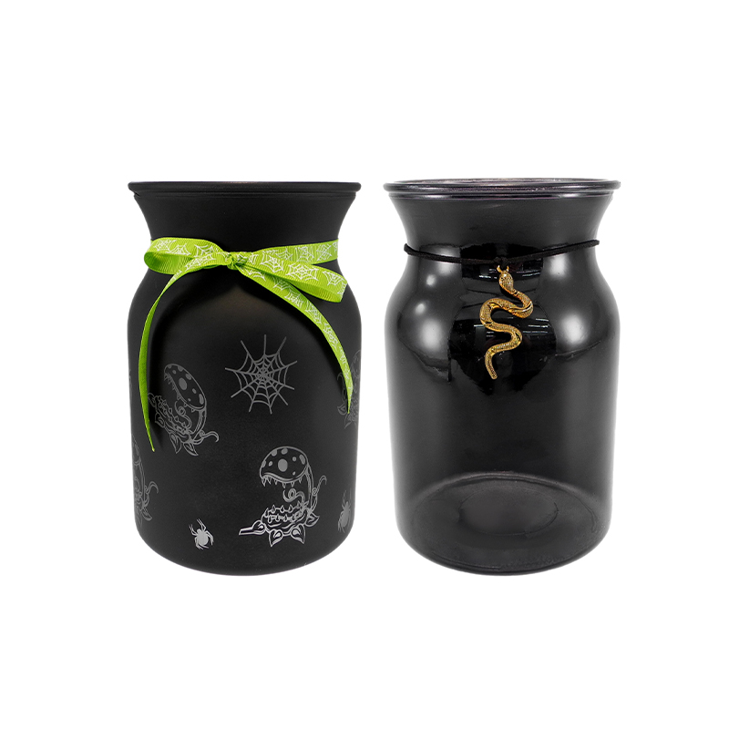 Halloween Black Glass Decorations YD-HAL-134