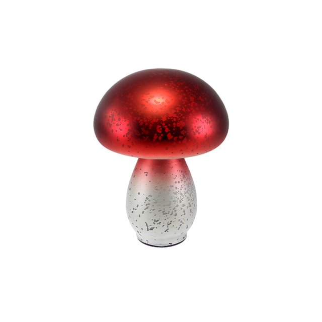 Mushroom with Tarnished Silver Decorative Pieces YD-CX-121