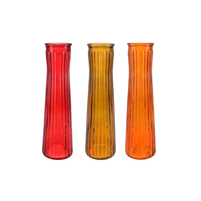 Striped Figure-hugging Colored Vase YD-TDH-116