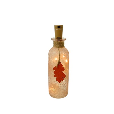 Maple Orange Series Glass Lamp Bottle YD-TDH-011