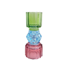 Striped Tricolor Double Candle Holder YD-HDWC-250