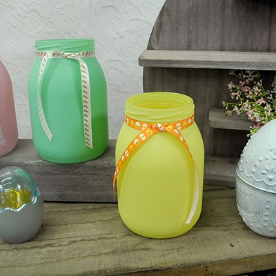 Candy Color Easter Day Glass Vases YD-EAS-011