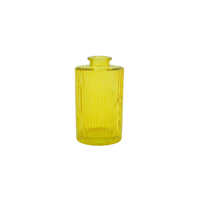 Flat Striped Spray Color Flower Bud Vase YD-ND-353