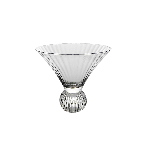 Scalloped Glass Vase YD-CGV-212