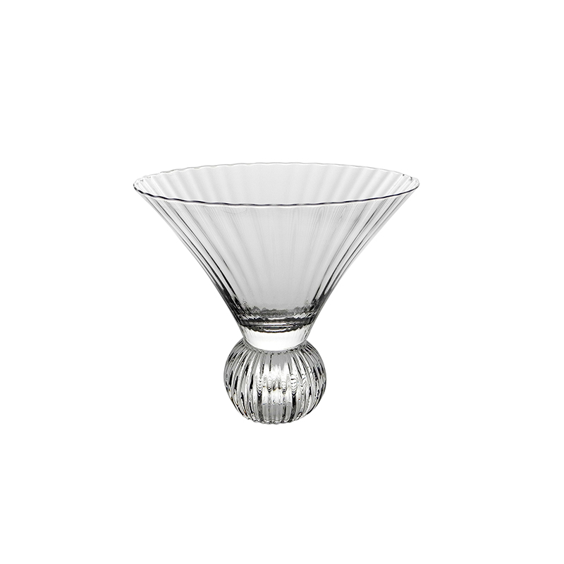Scalloped Glass Vase YD-CGV-212