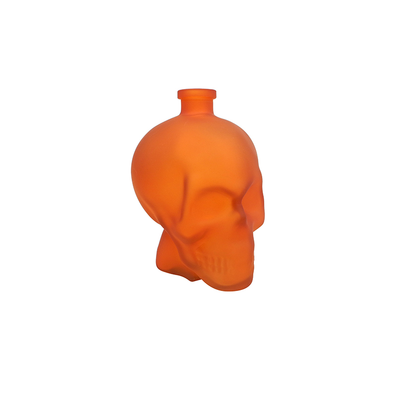 Frosted Skull Glass YD-HAL-113