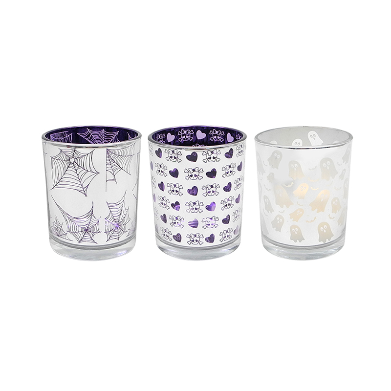 Halloween Electroplated Candle Holder YD-HAL-117