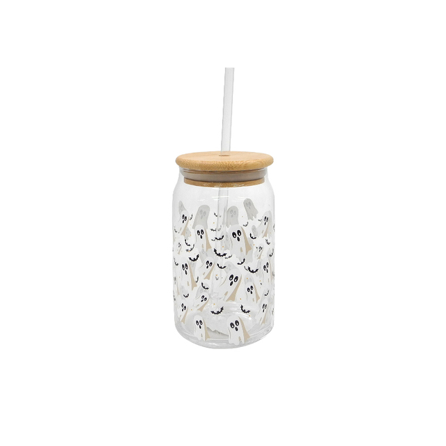 Bamboo-covered Glass Straw Cup YD-HAL-112