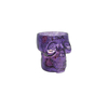 Skull Shattered Silver Glass YD-HAL-114