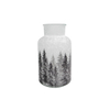 Christmas Tree Patterned Glass Decoration YD-CX-103