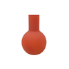 Red Frosted Glass Vase YD-ND-470