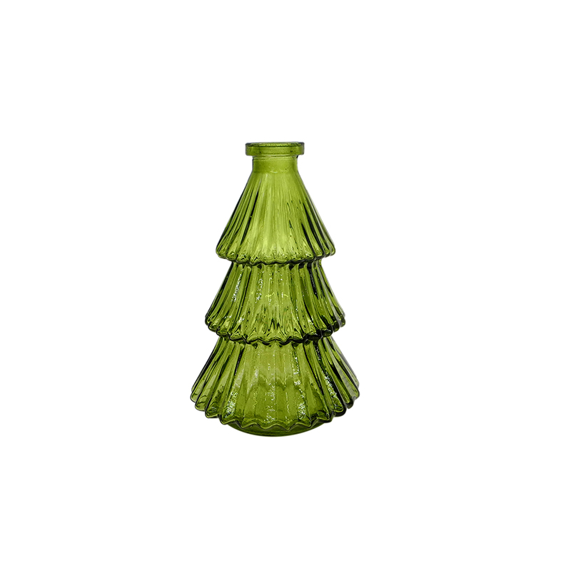Christmas Tree Glass Candle Holder YD-CX-108