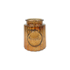 Autumn Striped Glass Vase YD-TDH-077