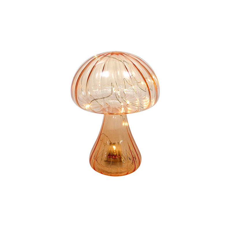 High Borosilicate Glass Mushroom Lamp YD-ND-481