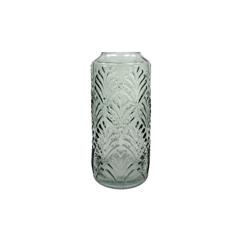 Green Spray-colored Glass Vase YD-TDH-087