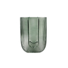 Green Striped Spray-colored Glass Vase YD-TDH-088