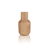 Brown Frosted Glass Vase YD-OBS-091