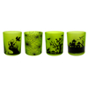 Halloween Pattern Green Frosted Wax Cup YD-HAL-081