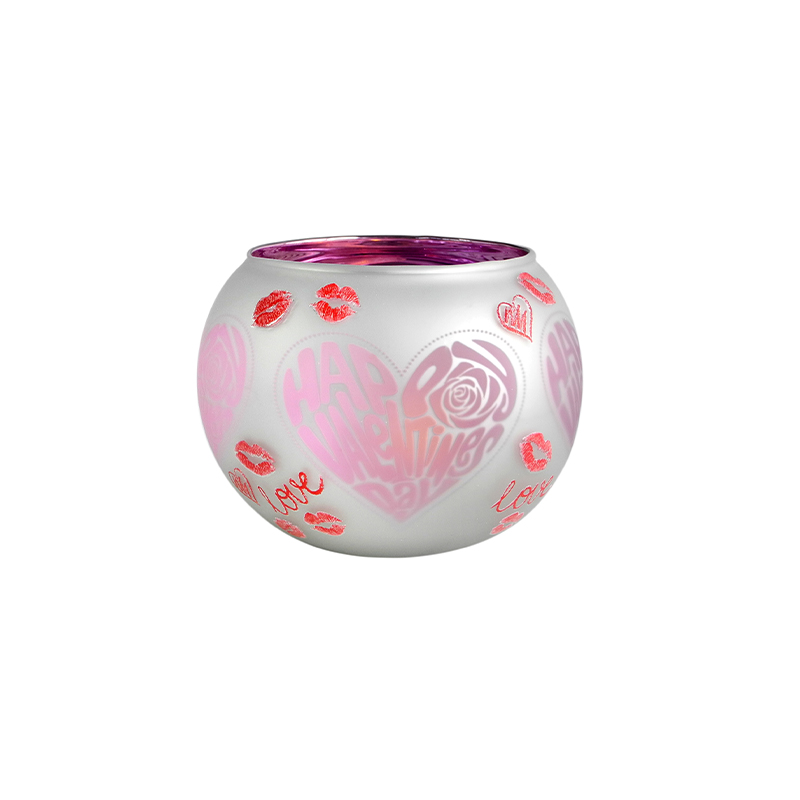 Love Pattern Spherical Wax Bottle YD-VL-065