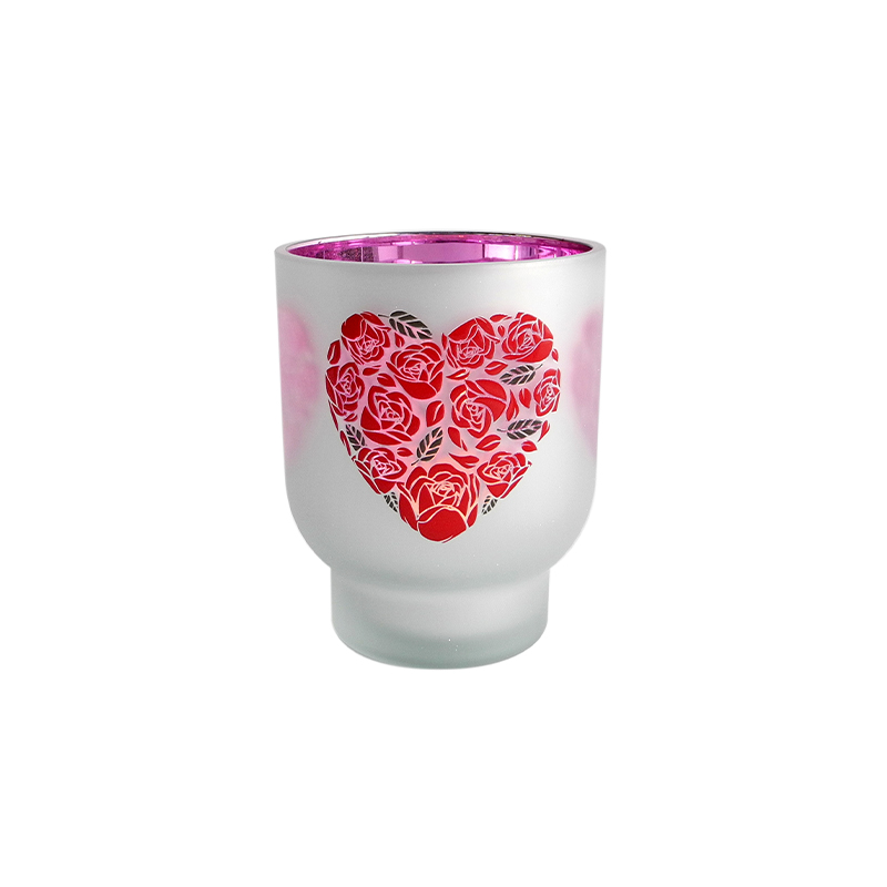 Electroplated Glass Wax Bottle YD-VL-066